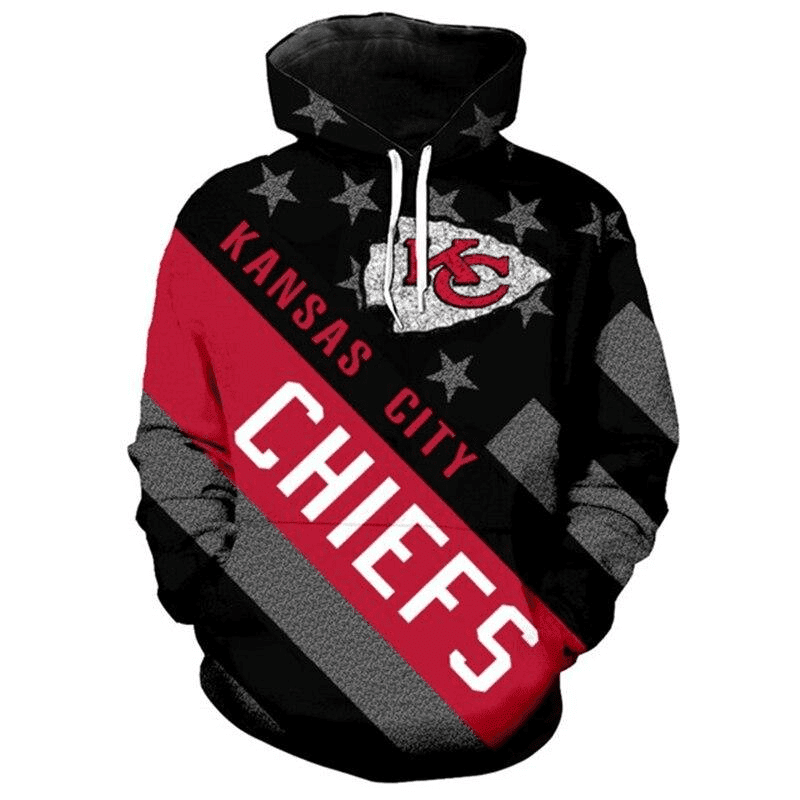 NFL League Kansas City Chiefs 3D Printed Hoodie V131