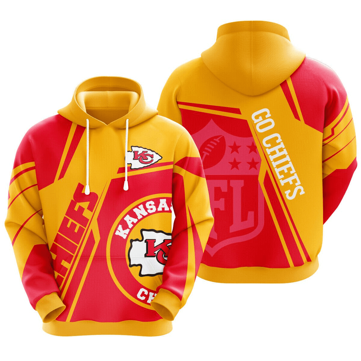 NFL League Kansas City Chiefs 3D Printed Hoodie V146