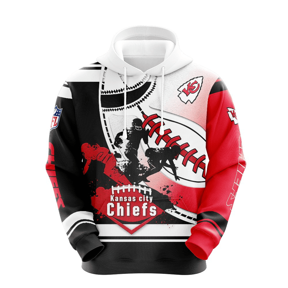 NFL League Kansas City Chiefs 3D Printed Hoodie V179