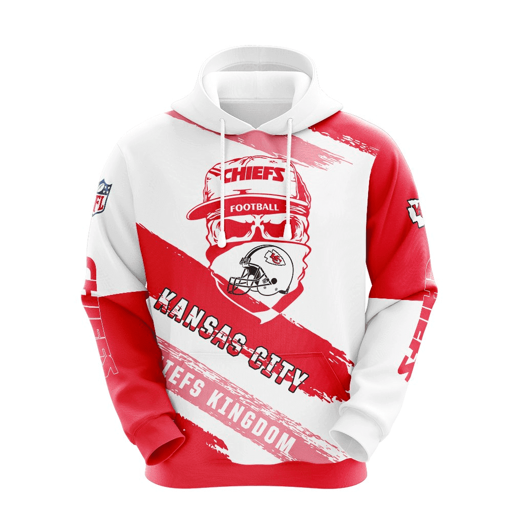 NFL League Kansas City Chiefs 3D Printed Hoodie V210