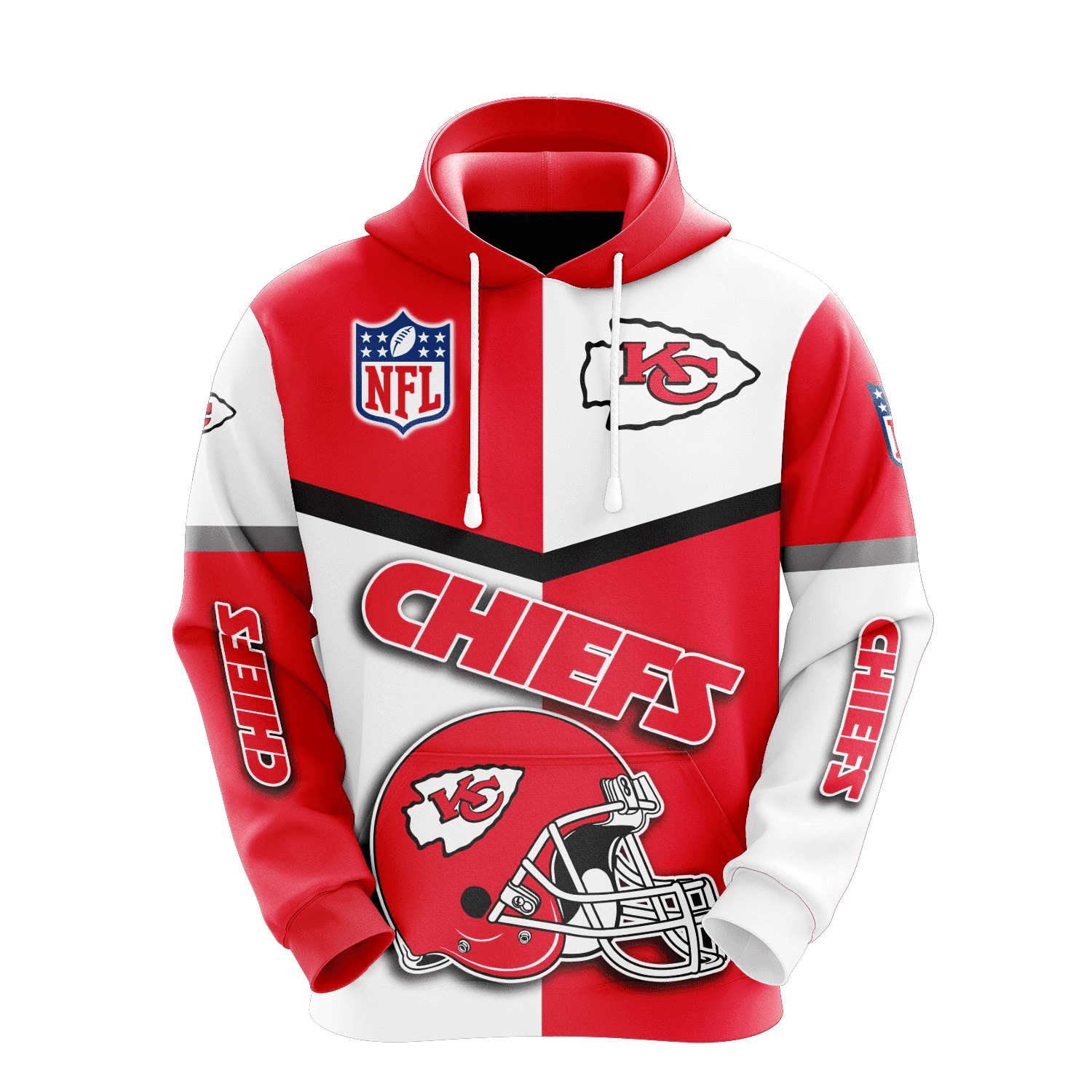 NFL League Kansas City Chiefs 3D Printed Hoodie V226