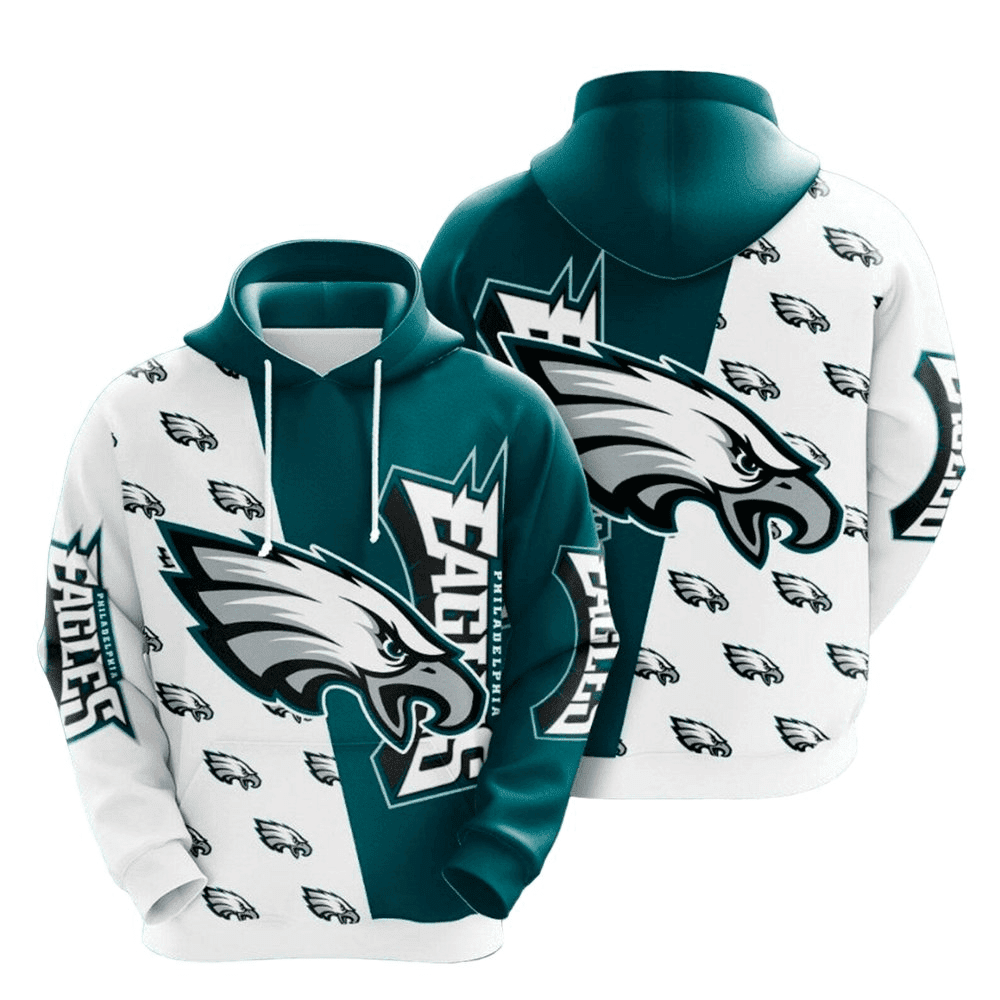 NFL League Philadelphia Eagles 3D Printed Hoodie V127