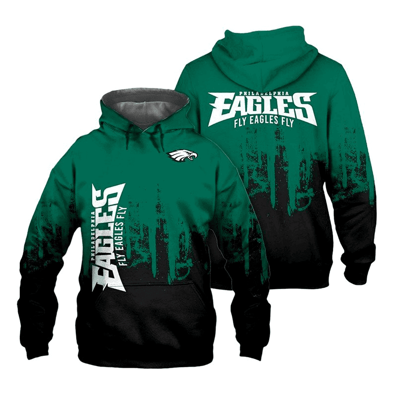 NFL League Philadelphia Eagles 3D Printed Hoodie V149