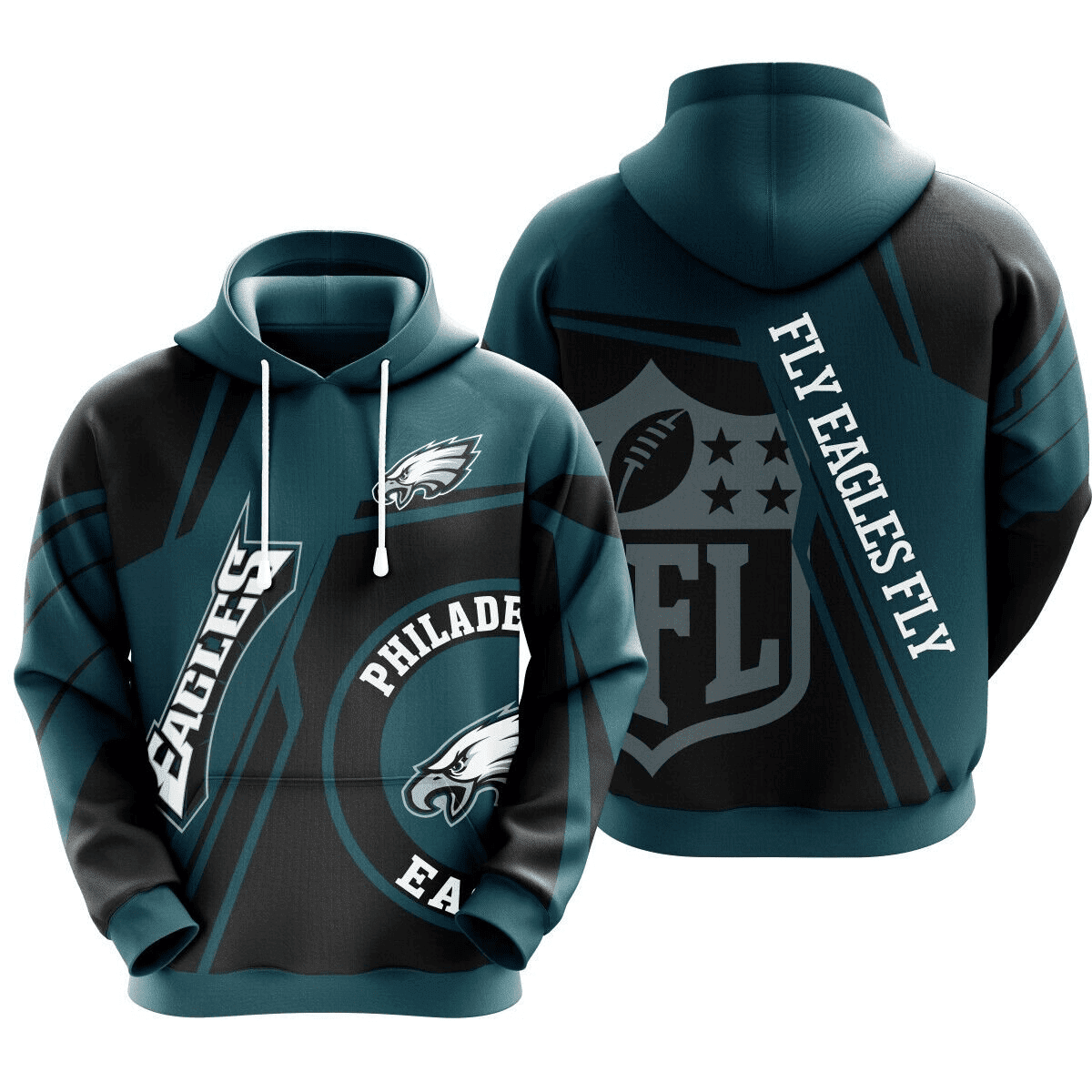 NFL League Philadelphia Eagles 3D Printed Hoodie V229