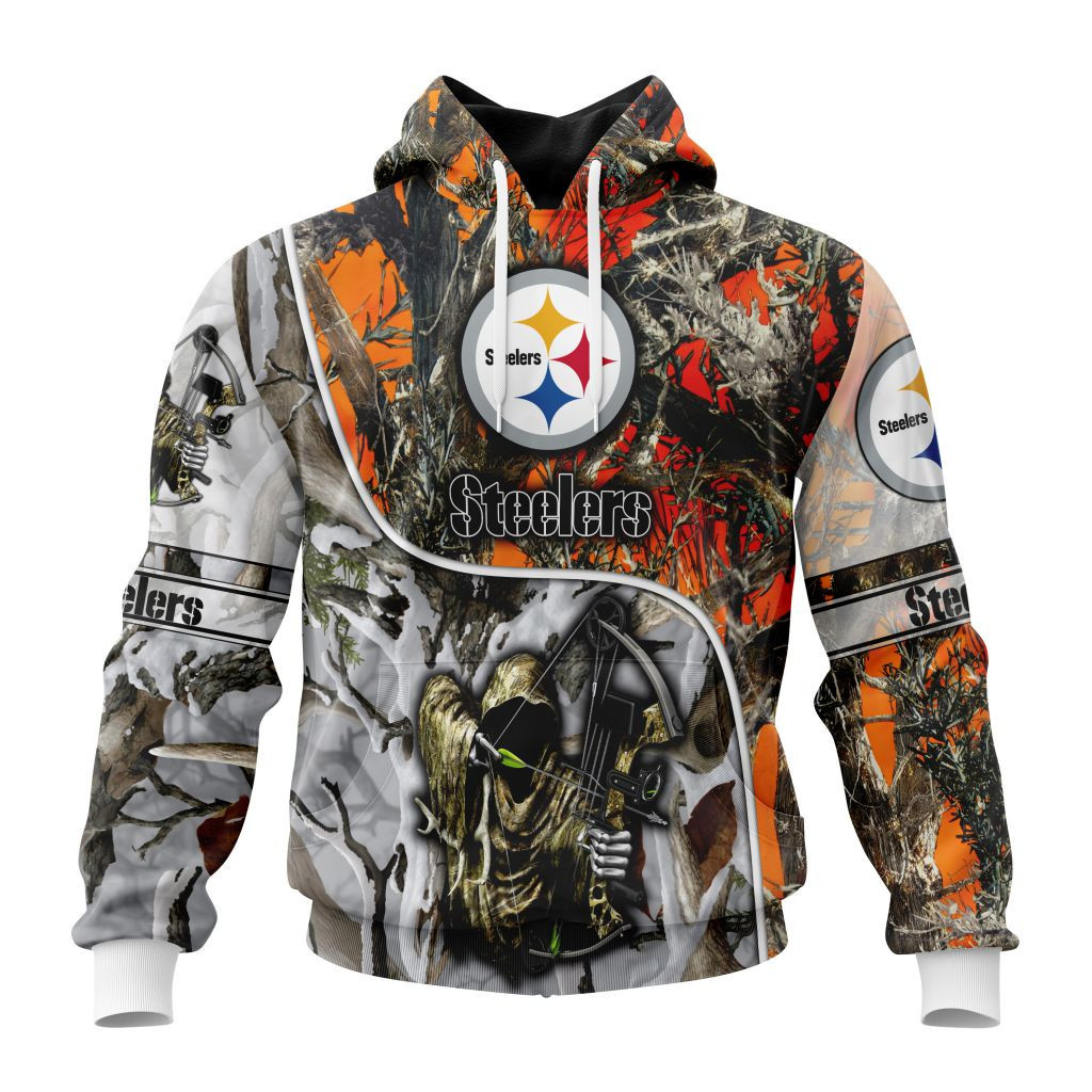 Nfl Pittsburgh Steelers Special Fall And Winter Bow Hunting St2203 Hoodie Zip Hoodie TR611