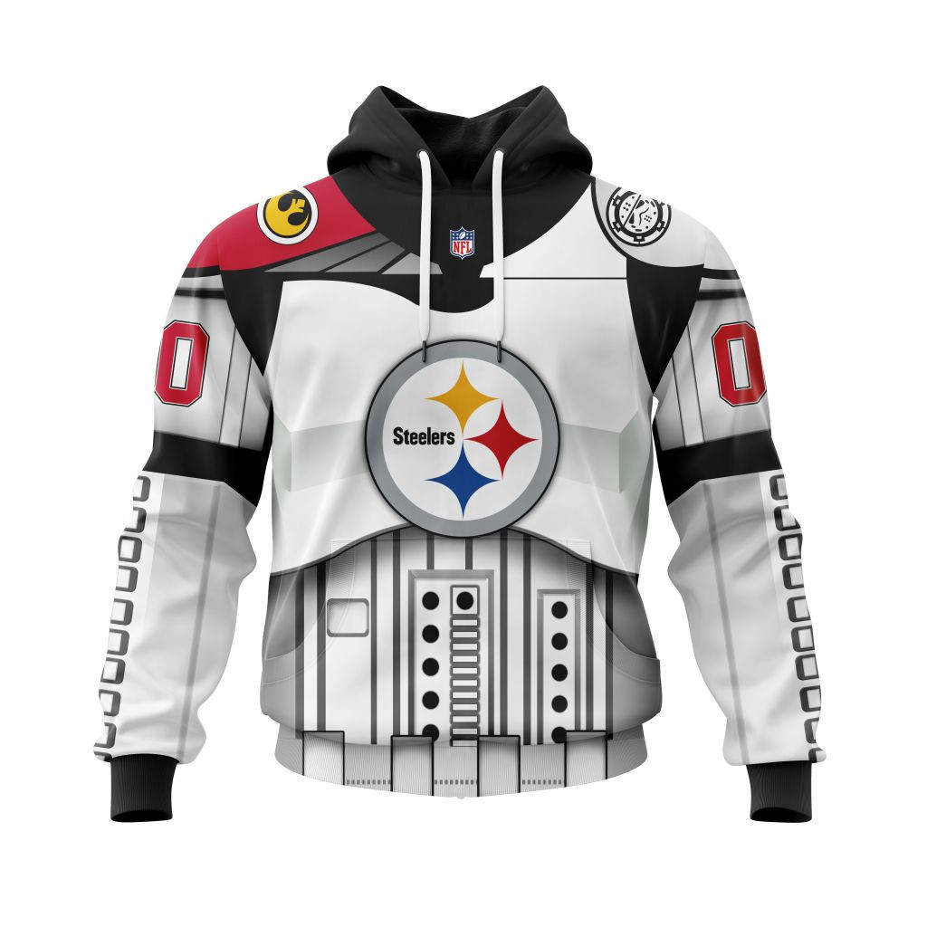 Nfl Pittsburgh Steelers Specialized Star Wars May The 4Th Be With You V0322 Hoodie Zip Hoodie TR677