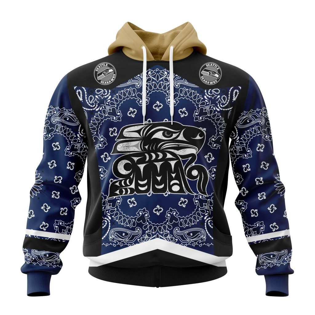 Nfl Seattle Seahawks Specialized Unisex Kits In Classic Style Hoodie Zip Hoodie PH146