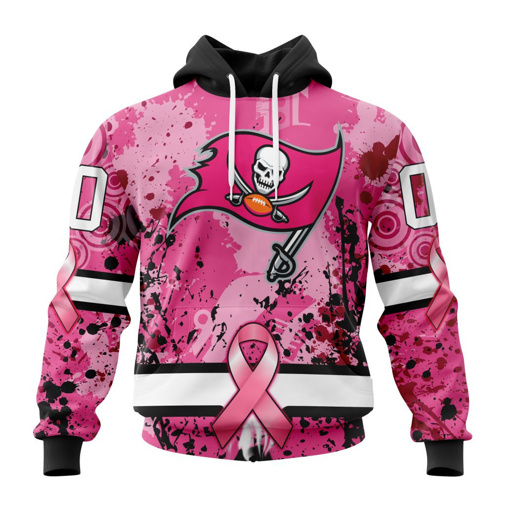 Nfl Tampa Bay Buccaneers Specialized Specialized Design I Pink I Can In October We Wear Pink Breast Cancer Hoodie Zip Hoodie TR772