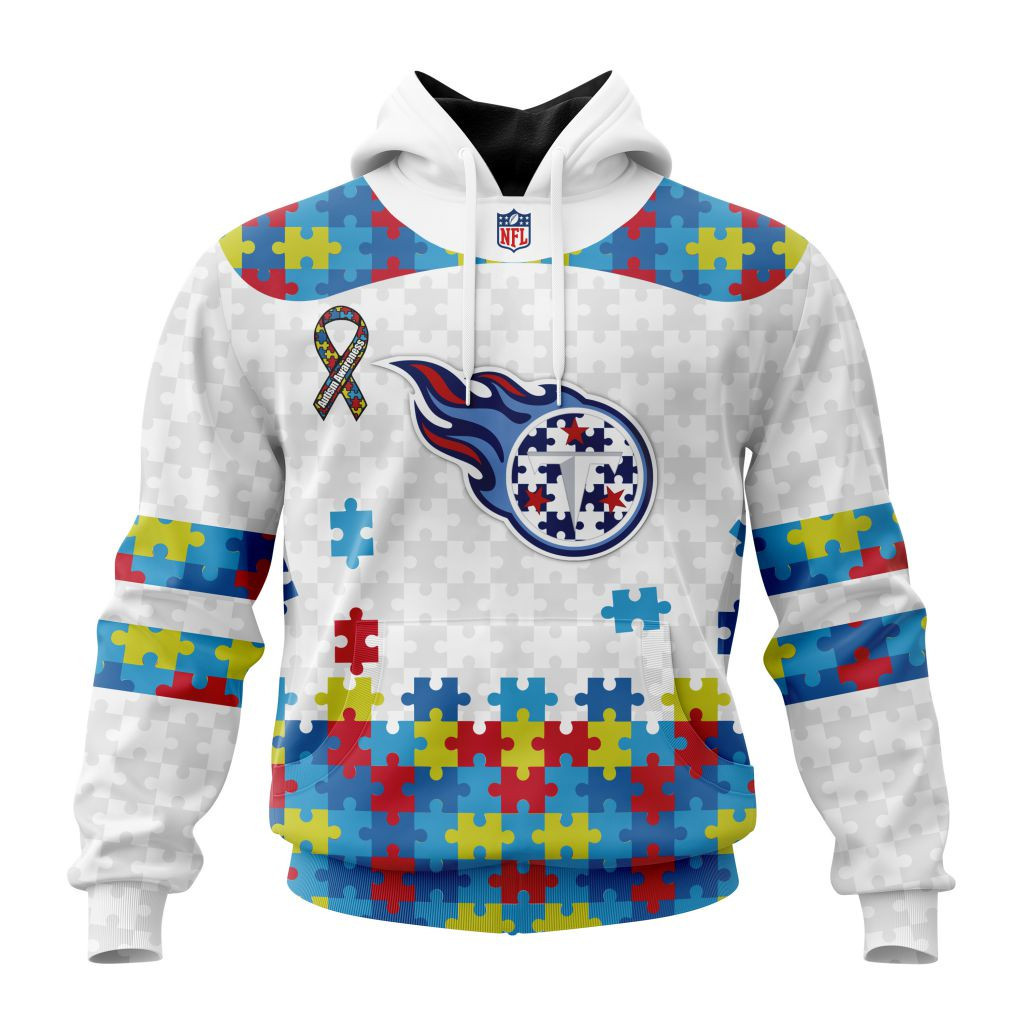Nfl Tennessee Titans Special Autism Awareness Design St2304 Hoodie Zip Hoodie TR34