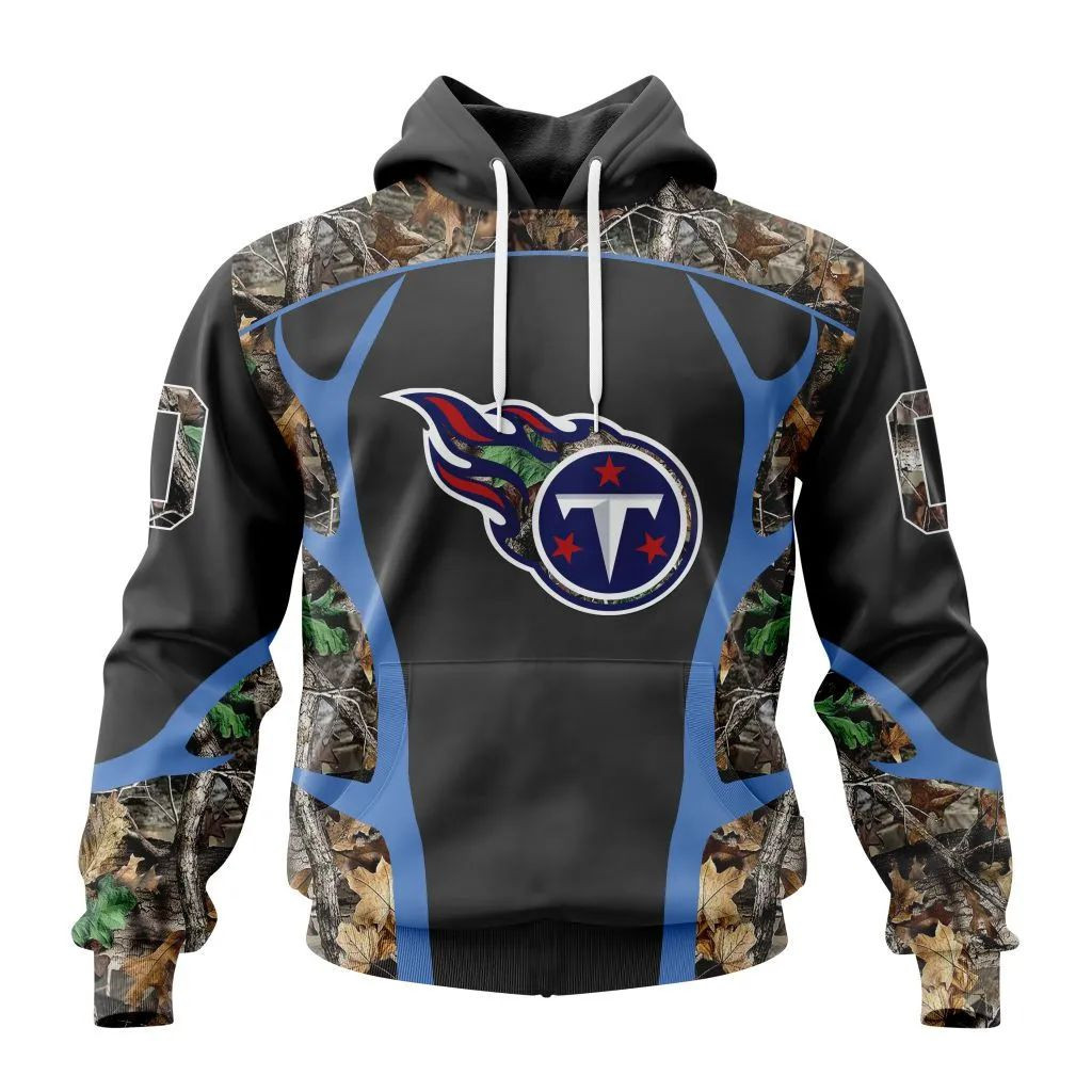 Nfl Tennessee Titans Special Camo Hunting Design V2302 Hoodie Zip Hoodie TR02