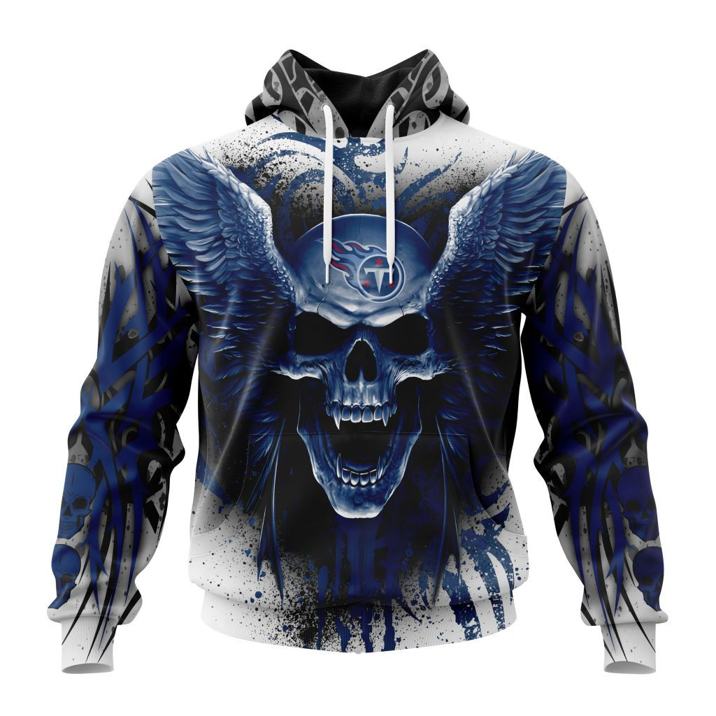 Nfl Tennessee Titans Special Kits With Skull Art St2202 Hoodie Zip Hoodie TR419