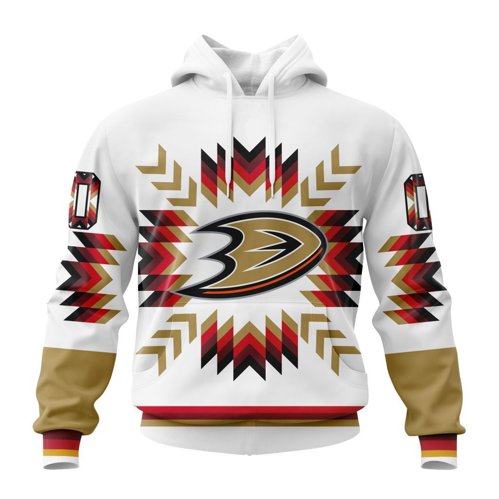 Nhl Anaheim Ducks Special Design With Native Pattern St2302 Hoodie Zip Hoodie PH1266