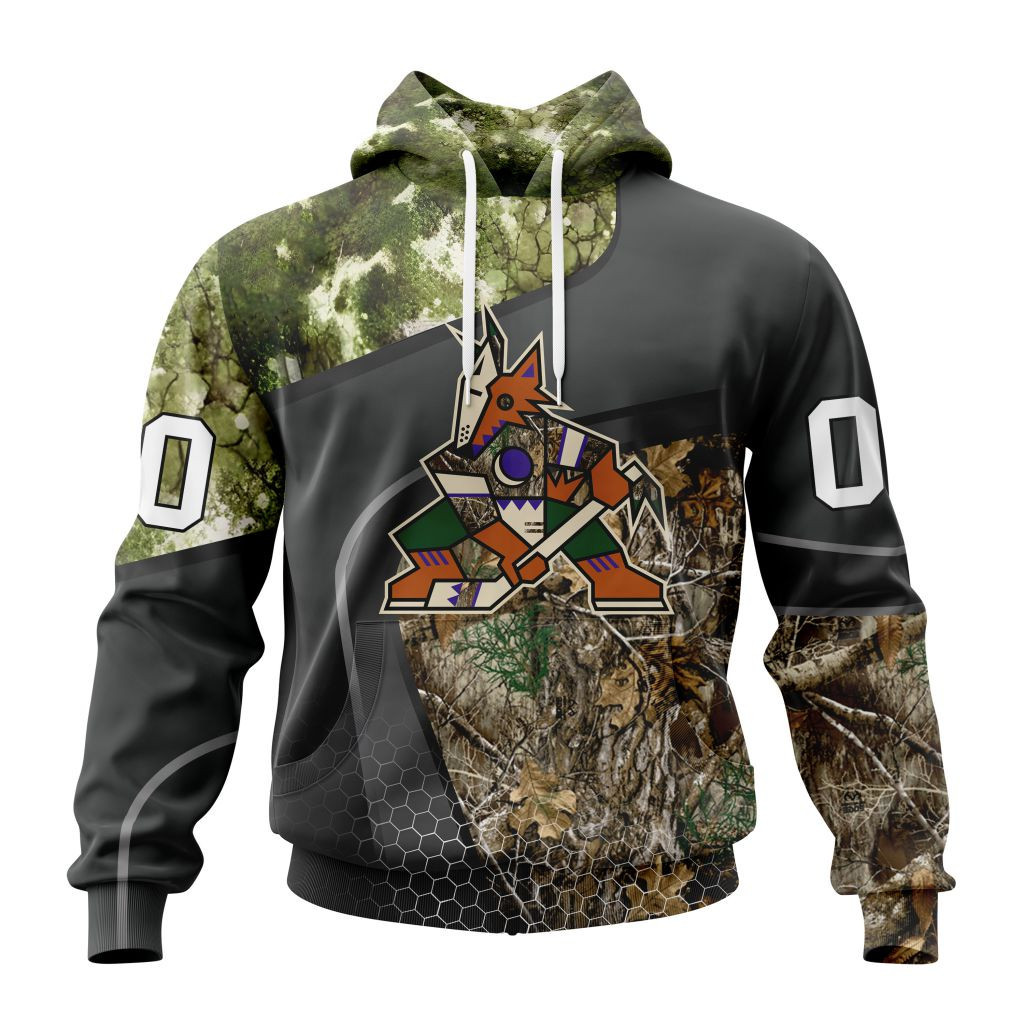 Nhl Arizona Coyotes Special Hunting Camo Design St2302 Hoodie Zip Hoodie PH1002
