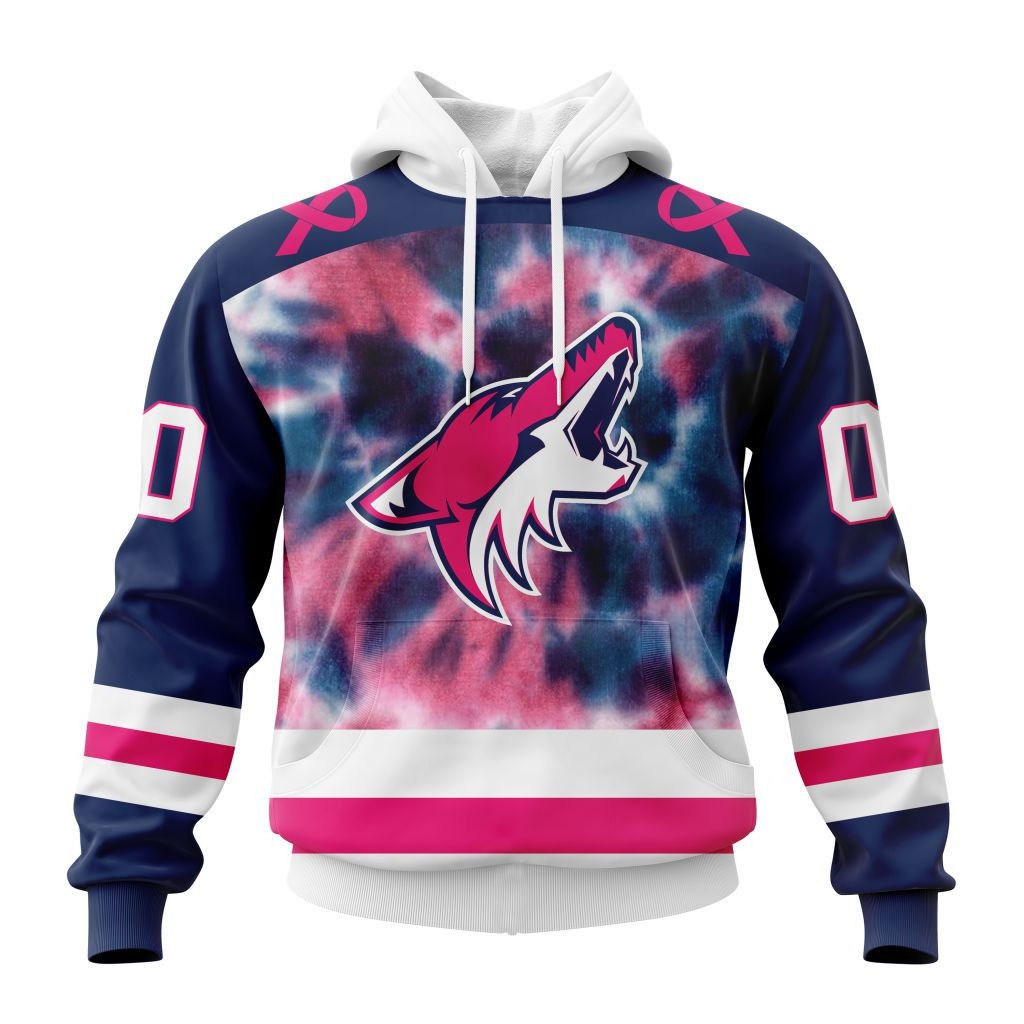 Nhl Arizona Coyotes Special Pink October Fight Breast Cancer St2303 Hoodie Zip Hoodie PH1537