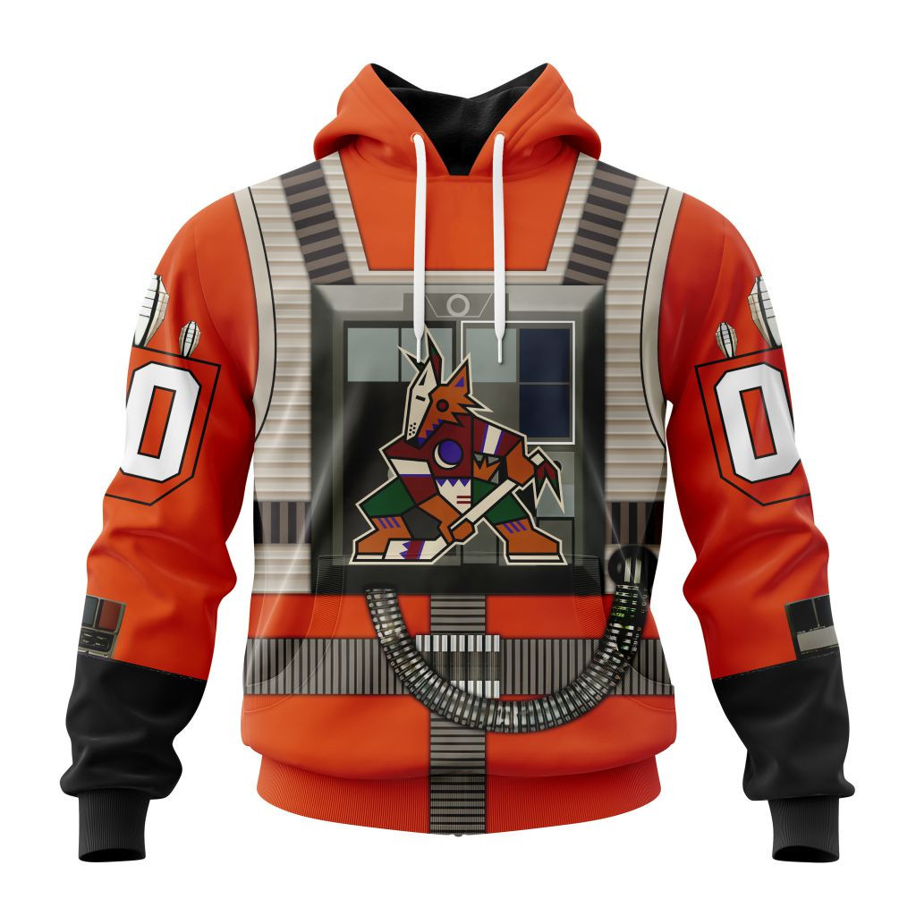 Nhl Arizona Coyotes Star Wars Rebel Pilot Design St2201 Hoodie Zip Hoodie TR2020