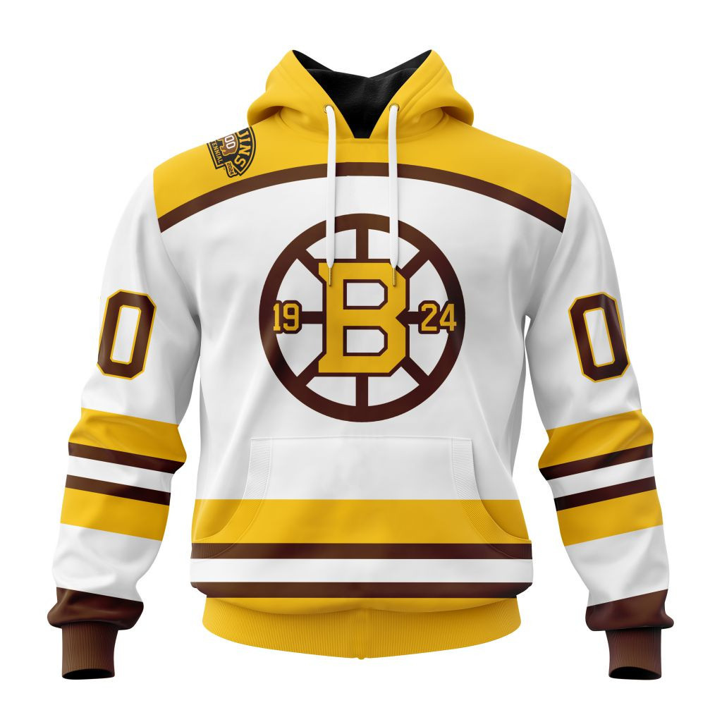 Nhl Boston Bruins 2023 2024 Centennial Concept Kits Hoodie Zip Hoodie PH1505