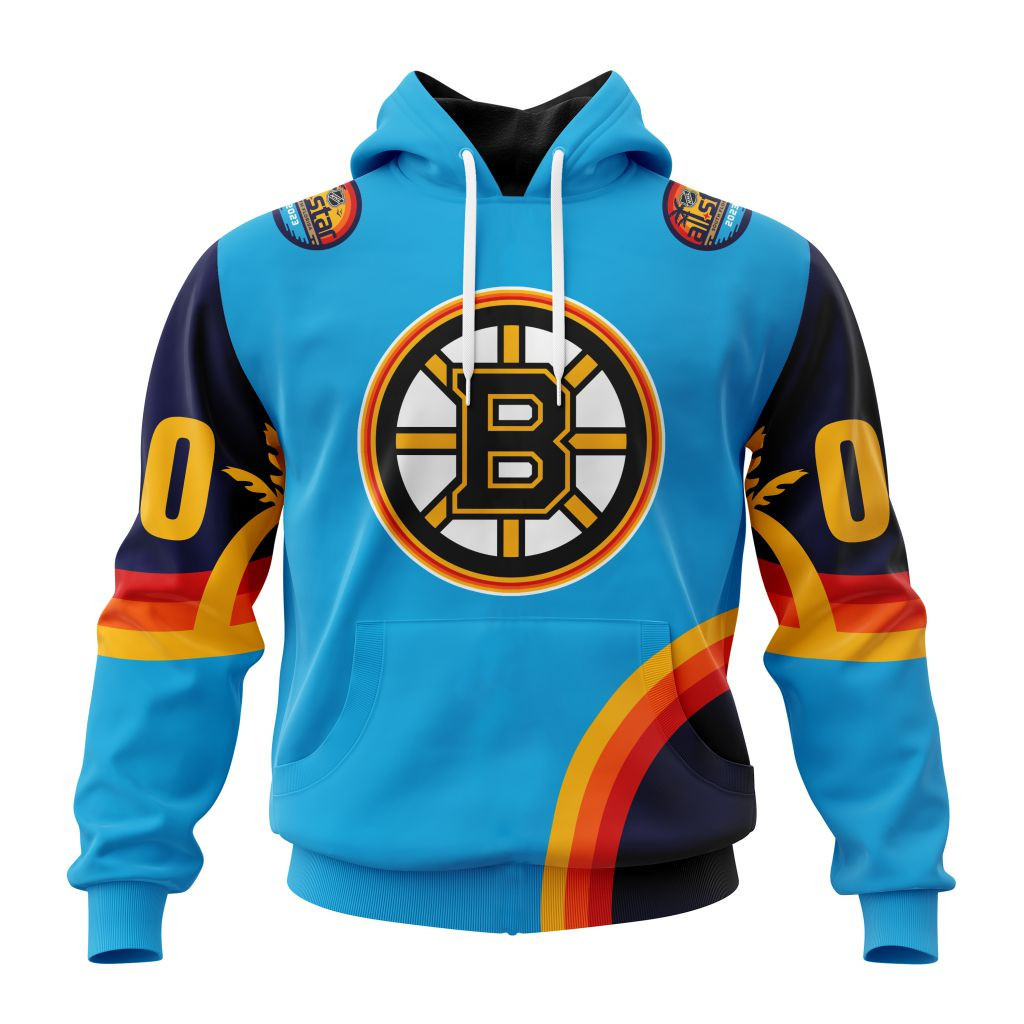 Nhl Boston Bruins Special All Star Game Design With Atlantic Ocean Hoodie Zip Hoodie TR2279