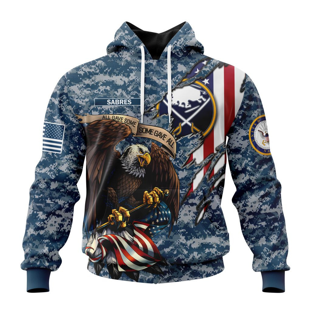 Nhl Buffalo Sabres Honor Us Navy Veterans St2202 Hoodie Zip Hoodie TR286