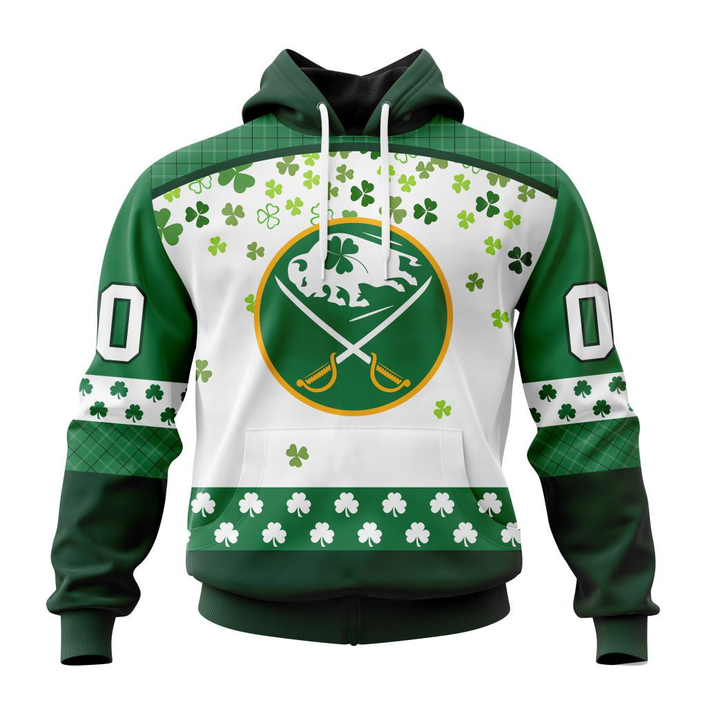 Nhl Buffalo Sabres Special Design For St Patrick Day St2401 Hoodie Zip Hoodie TR927