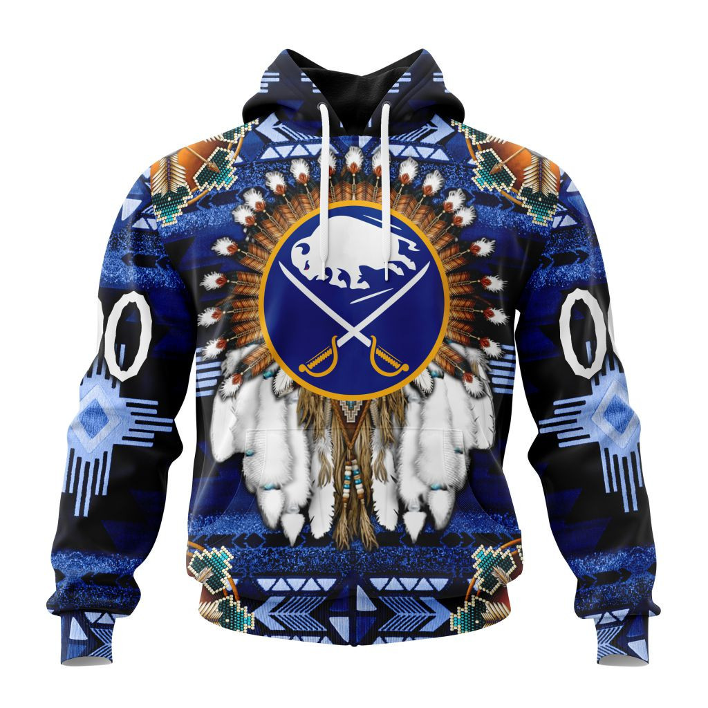 Nhl Buffalo Sabres Special Native Costume Design St2202 Hoodie Zip Hoodie TR2407