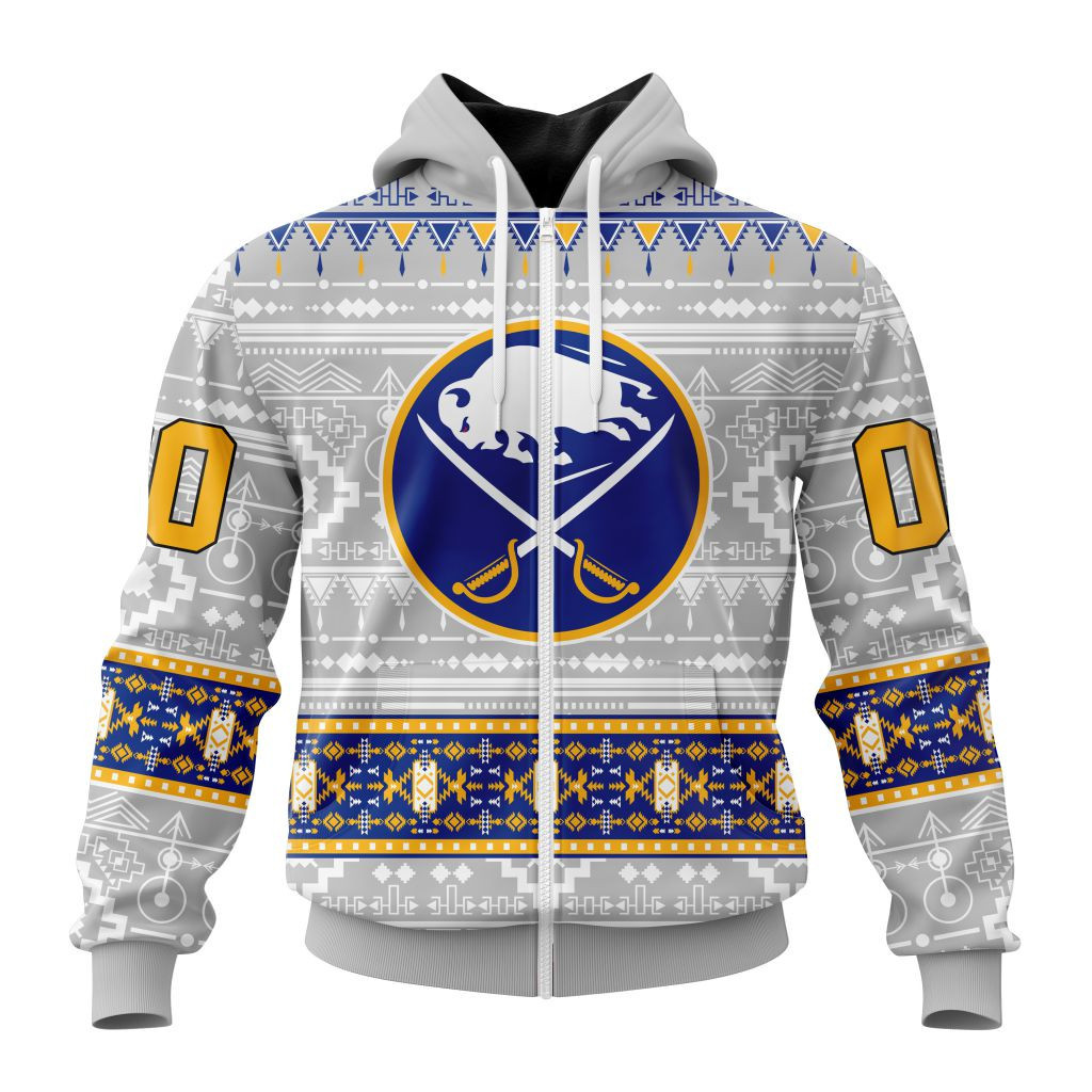 Nhl Buffalo Sabres Special Native Design St2302 Hoodie Zip Hoodie PH1663