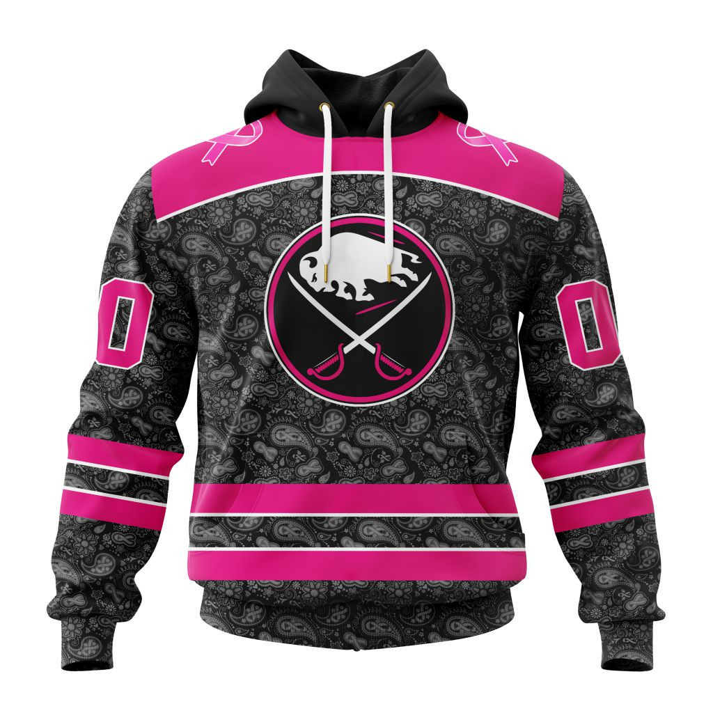 Nhl Buffalo Sabres Special Pink In The Rink Fight Breast Cancer St2301 Hoodie Zip Hoodie PH1695