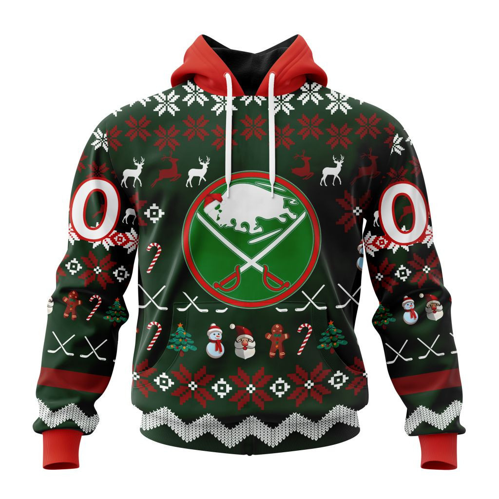 Nhl Buffalo Sabres Specialized Unisex Christmas Is Coming Hoodie Zip Hoodie TR2689