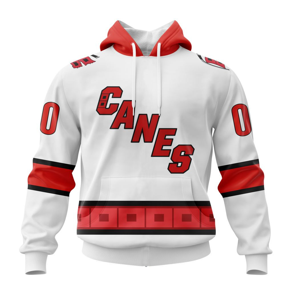 Nhl Carolina Hurricanes 2023 Away Kits Hoodie Zip Hoodie PH1229
