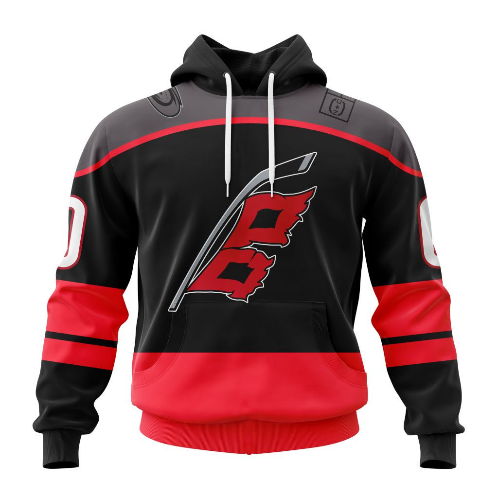 Nhl Carolina Hurricanes 2023 Home Kits Hoodie Zip Hoodie PH1228