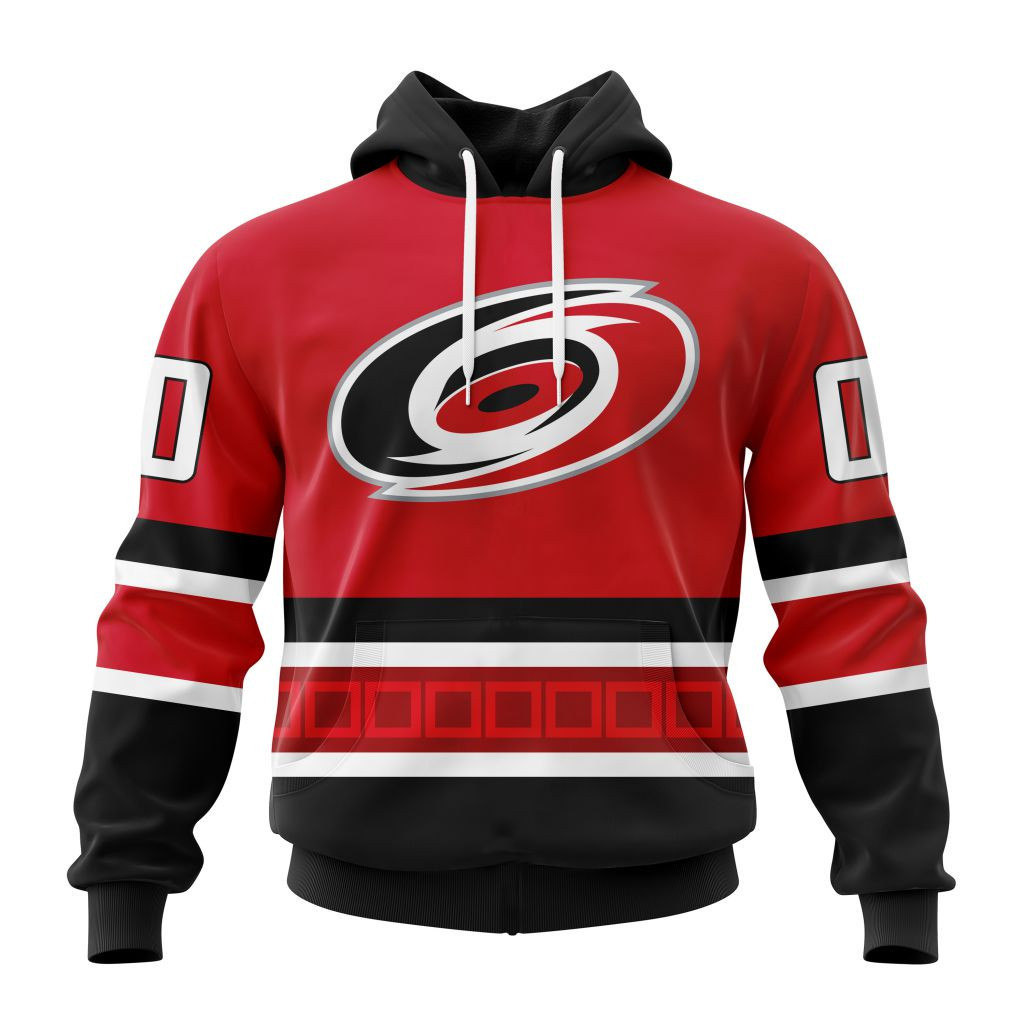 Nhl Carolina Hurricanes Personalize 2023 Alternate Kits Hoodie Zip Hoodie PH1120