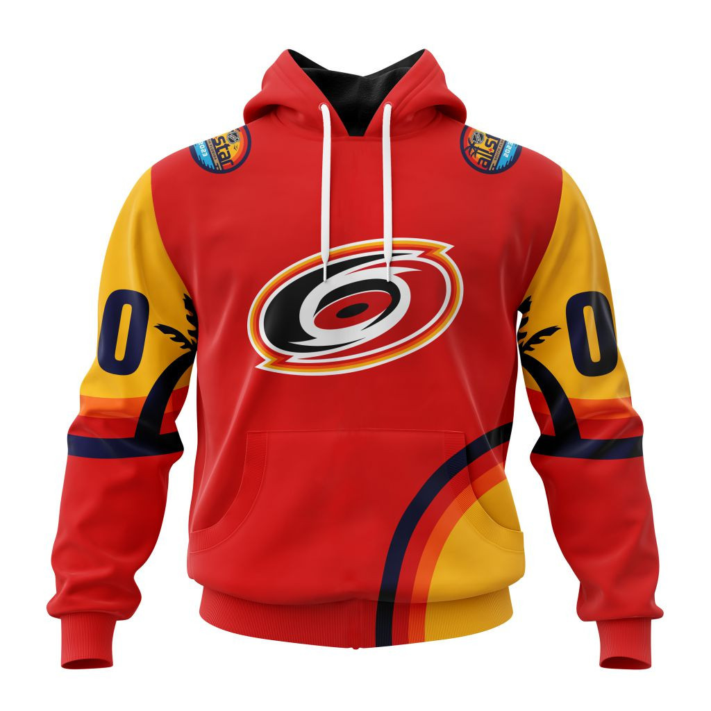 Nhl Carolina Hurricanes Special All Star Game Design With Florida Sunset Hoodie Zip Hoodie TR2304