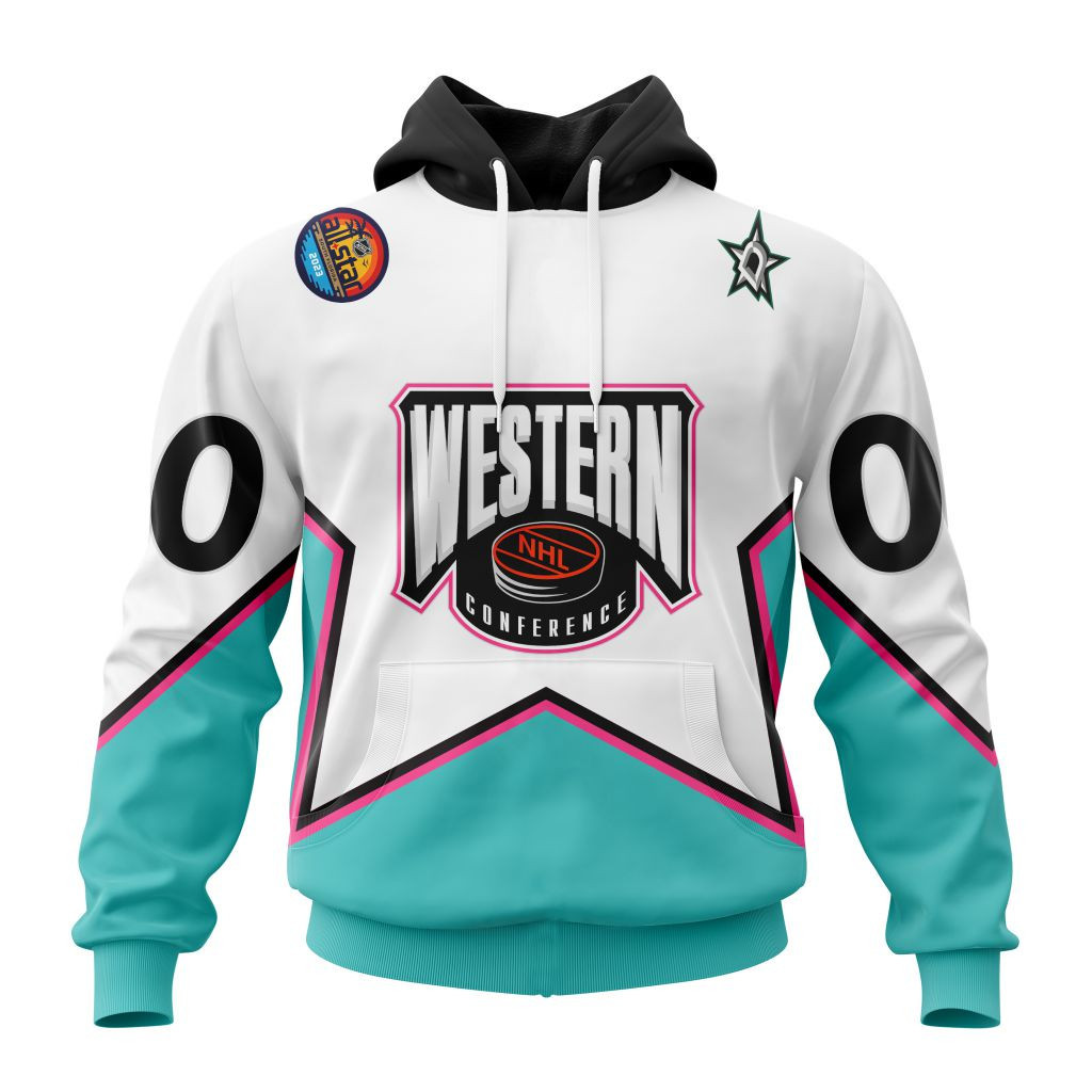 Nhl Dallas Stars All Star Western Conference 2023 Hoodie Zip Hoodie TR2043