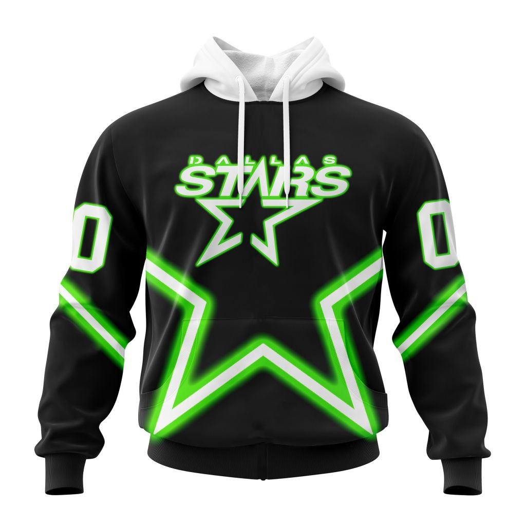 Nhl Dallas Stars Personalize Gradient Series Concept St2301 Hoodie Zip Hoodie PH1034