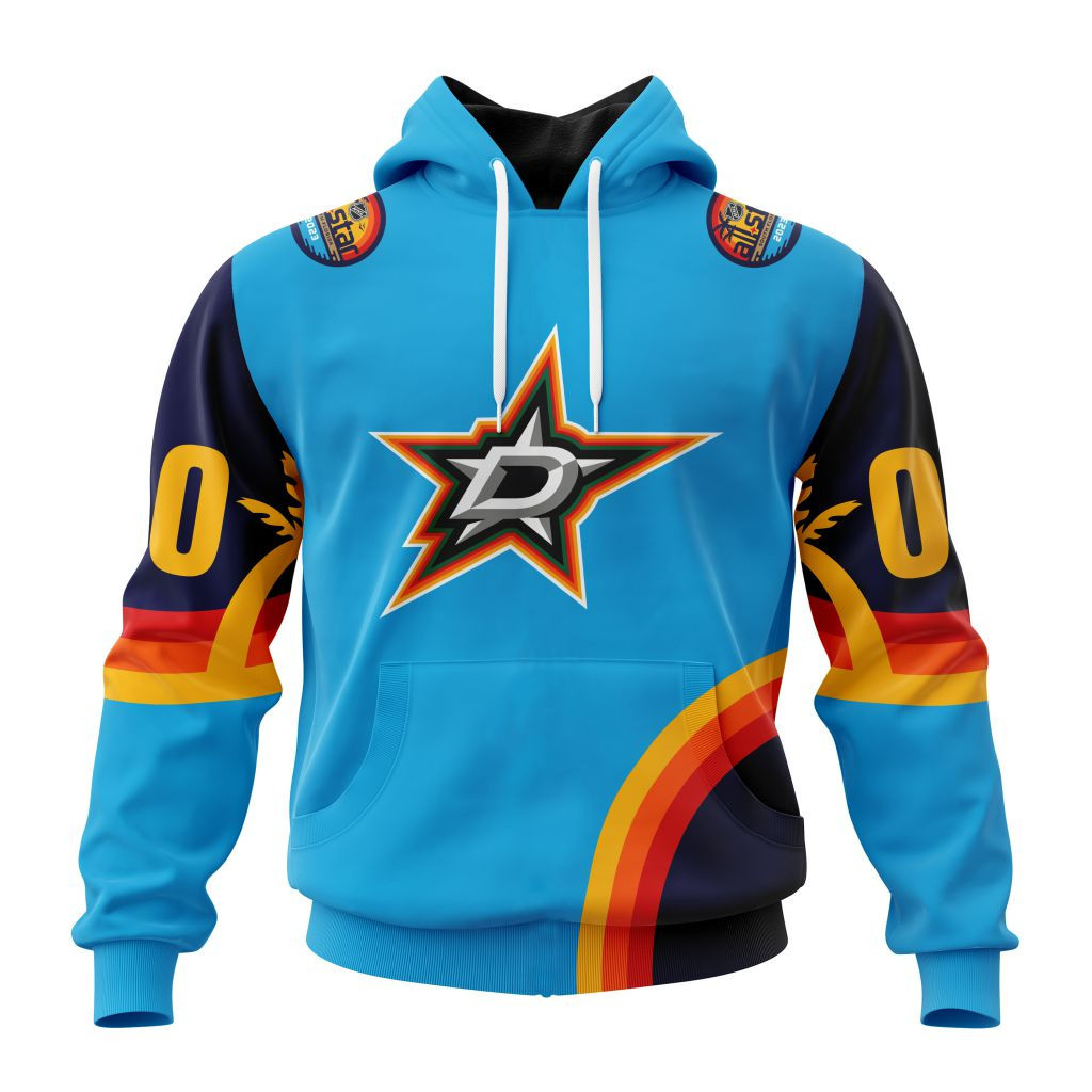 Nhl Dallas Stars Special All Star Game Design With Atlantic Ocean Hoodie Zip Hoodie TR2271
