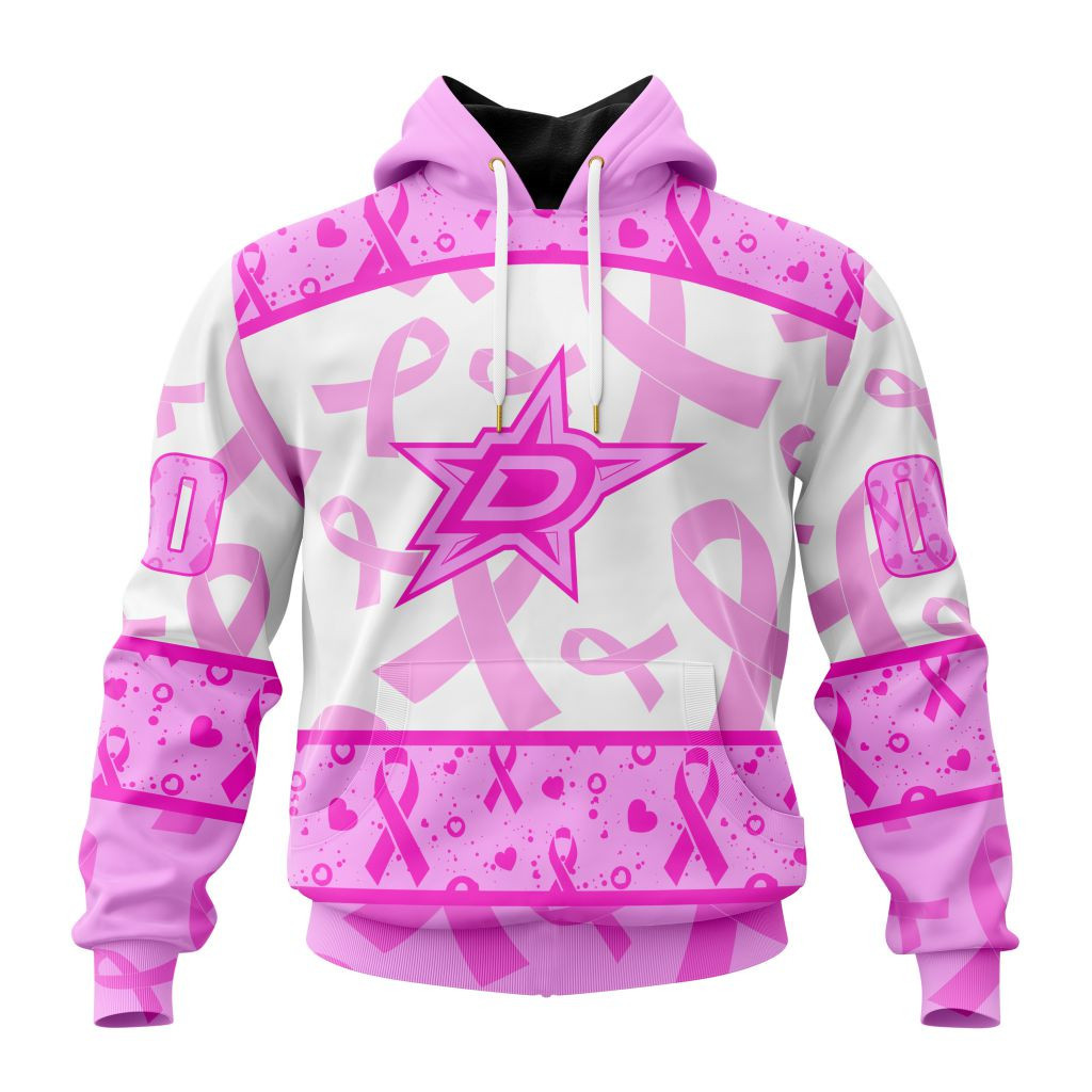 Nhl Dallas Stars Special Pink October Breast Cancer Awareness Month St2302 Hoodie Zip Hoodie PH1560
