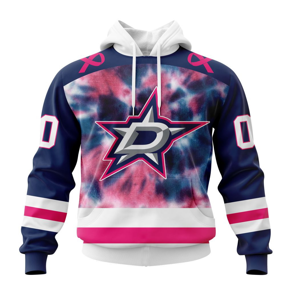 Nhl Dallas Stars Special Pink October Fight Breast Cancer St2303 Hoodie Zip Hoodie PH1527