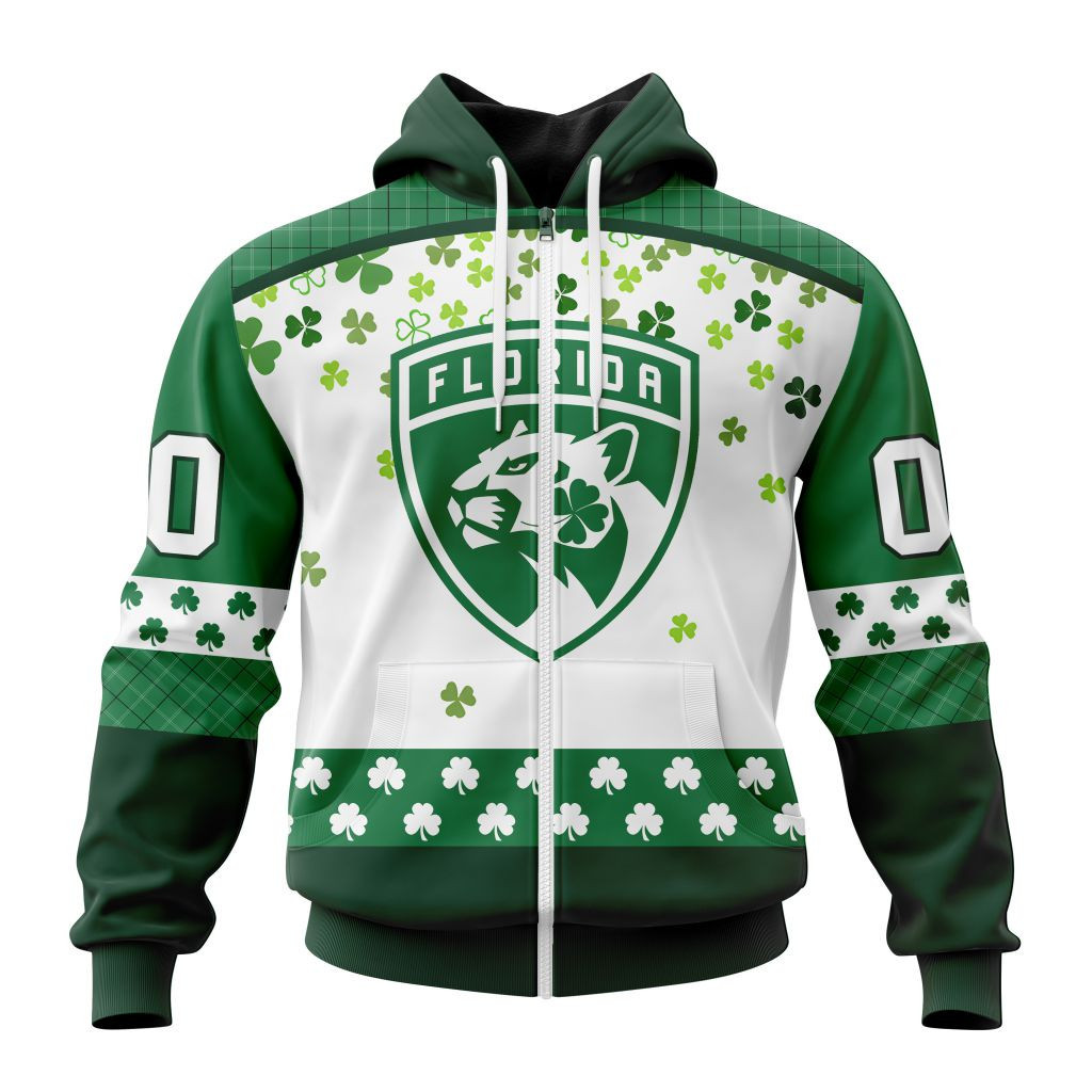 Nhl Florida Panthers Special Design For St Patrick Day St2401 Hoodie Zip Hoodie TR918