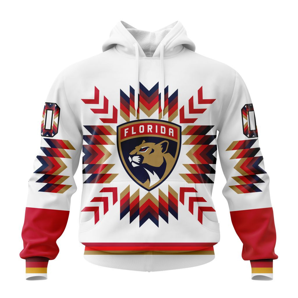 Nhl Florida Panthers Special Design With Native Pattern St2302 Hoodie Zip Hoodie PH1255