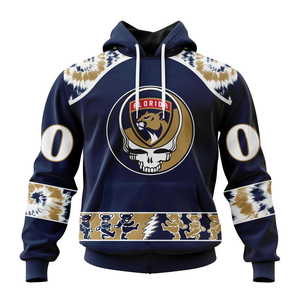 Nhl Florida Panthers Special Grateful Dead Design St2301 Hoodie Zip Hoodie PH1819