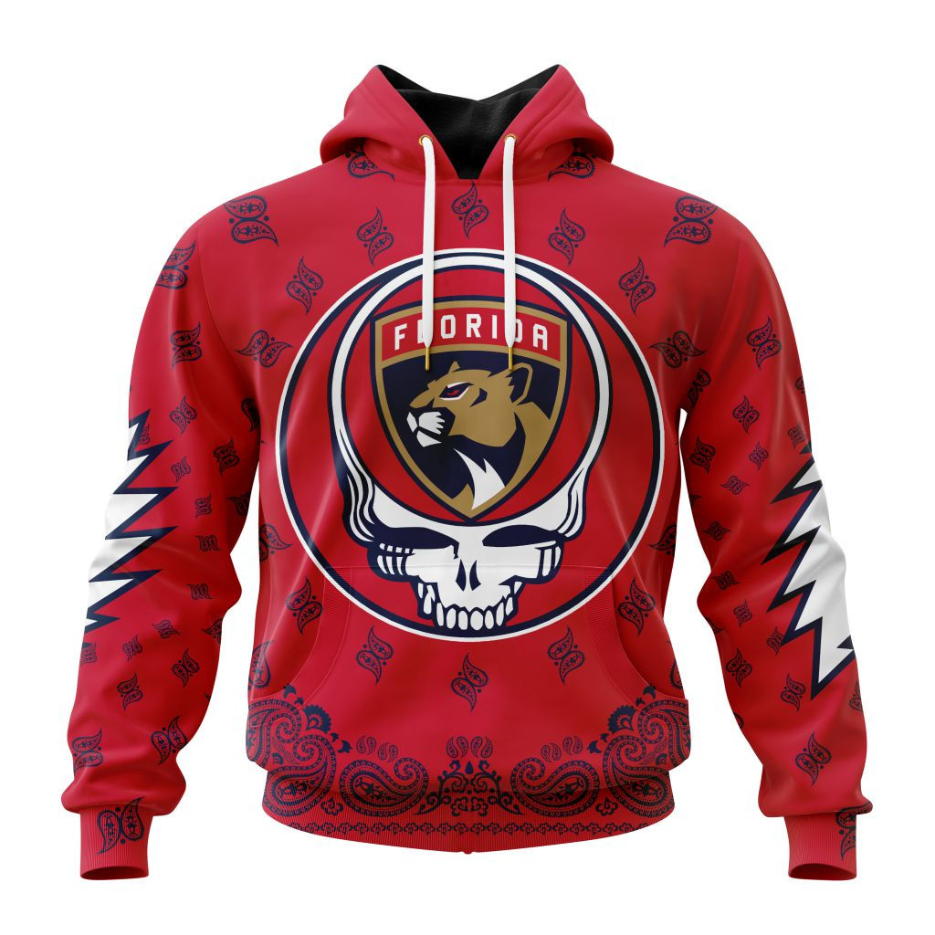 Nhl Florida Panthers Special Grateful Dead Design St2303 Hoodie Zip Hoodie PH1622
