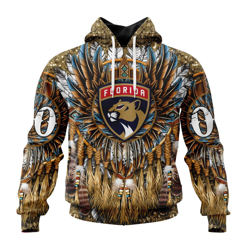 Nhl Florida Panthers Special Native Costume Design St2201 Hoodie Zip Hoodie TR2462