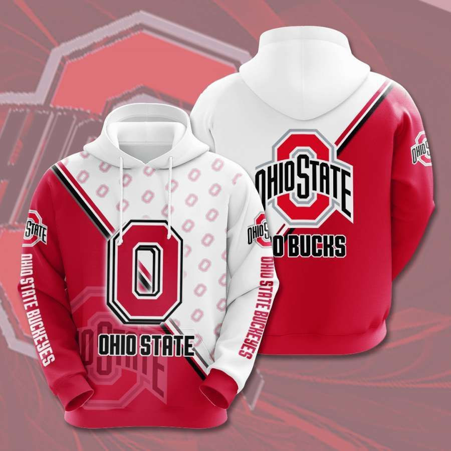Ohio State Buckeyes No1534 Custom Hoodie 3D PH6528